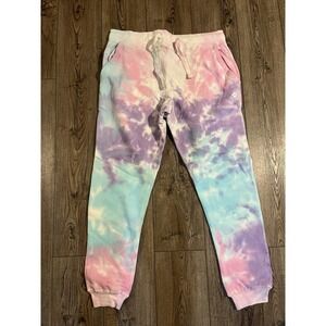 Paws Tie Dye Sweatpants XXL Women's